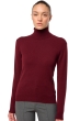 Cashmere ladies roll neck tale first deep violet s