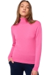 Cashmere ladies roll neck tale first flashy rose 2xl