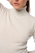 Cashmere ladies roll neck tale first fluo white 2xl