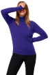 Cashmere ladies roll neck tale first ultra marine m