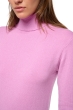 Cashmere ladies roll neck tale first winter rose m