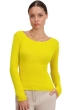 Cashmere ladies round necks caleen cyber yellow 