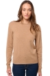 Cashmere ladies round necks thalia first african camel xl