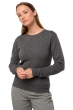 Cashmere ladies round necks thalia first dark grey 2xl