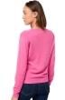 Cashmere ladies round necks thalia first flashy rose l