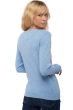 Cashmere ladies round necks thalia first powder blue xl