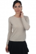 Cashmere ladies spring summer collection line natural beige xs