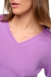 Cashmere ladies v necks tessa first dahlia m