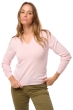 Cashmere ladies v necks tessa first pale blossom xl