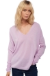 Cashmere ladies v necks varsovie lilas m