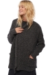 Cashmere ladies vienne dove chine black l