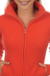 Cashmere ladies zip hood elodie coral 2xl