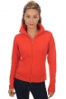 Cashmere ladies zip hood elodie coral s