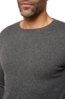 Cashmere men basic sweaters at low prices tao first dark grey l