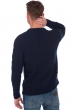 Cashmere men chunky sweater acharnes dress blue 3xl