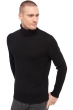 Cashmere men chunky sweater achille black xs