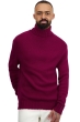 Cashmere men chunky sweater achille bordeaux 2xl