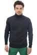 Cashmere men chunky sweater achille charcoal marl 2xl