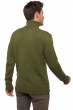 Cashmere men chunky sweater achille ivy green xl