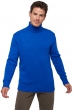 Cashmere men chunky sweater achille lapis blue 4xl