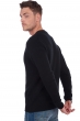 Cashmere men chunky sweater aden black 2xl