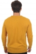 Cashmere men chunky sweater bilal mustard 2xl