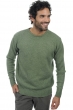 Cashmere men chunky sweater bilal olive chine m
