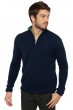 Cashmere men chunky sweater cilio dress blue basil 3xl