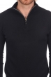 Cashmere men chunky sweater donovan premium black m