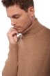 Cashmere men chunky sweater edgar 4f camel chine l