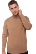Cashmere men chunky sweater edgar 4f camel chine xl