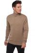 Cashmere men chunky sweater edgar 4f natural brown xs