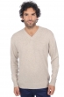 Cashmere men chunky sweater hippolyte 4f premium pema natural xs