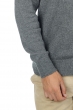 Cashmere men chunky sweater hippolyte 4f premium premium graphite s