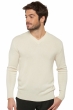 Cashmere men chunky sweater hippolyte 4f premium tenzin natural 4xl