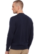 Cashmere men chunky sweater leon dress blue 3xl