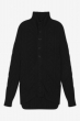 Cashmere men chunky sweater loris black s