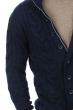 Cashmere men chunky sweater loris dress blue xs