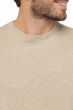 Cashmere men chunky sweater nestor 4f premium pema natural 2xl