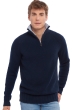 Cashmere men chunky sweater olivier dress blue bayou 3xl