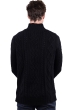 Cashmere men chunky sweater platon black xs