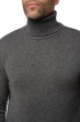 Cashmere men chunky sweater torino first dark grey 3xl