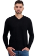 Cashmere men chunky sweater tour first black 2xl