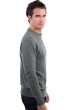 Cashmere men chunky sweater touraine first military green xl