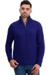 Cashmere men chunky sweater tripoli dress blue bleu regata 2xl