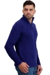 Cashmere men chunky sweater tripoli dress blue bleu regata 2xl
