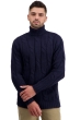 Cashmere men chunky sweater triton dress blue 2xl