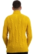 Cashmere men chunky sweater triton mustard s