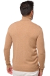 Cashmere men roll neck tarry first african camel 2xl