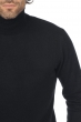 Cashmere men roll neck tarry first black l